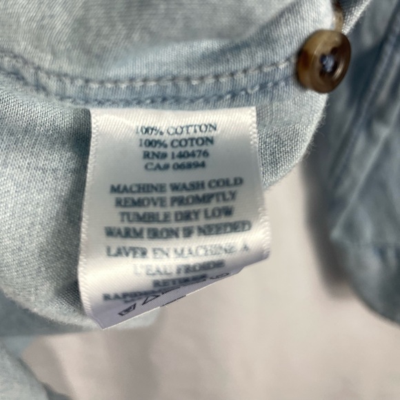 Tried & True Chambray Shirt Faherty - Picture 8 of 8
